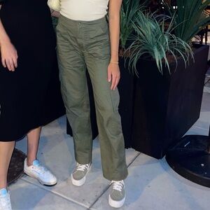 Abercrombie Green Cargo Pants